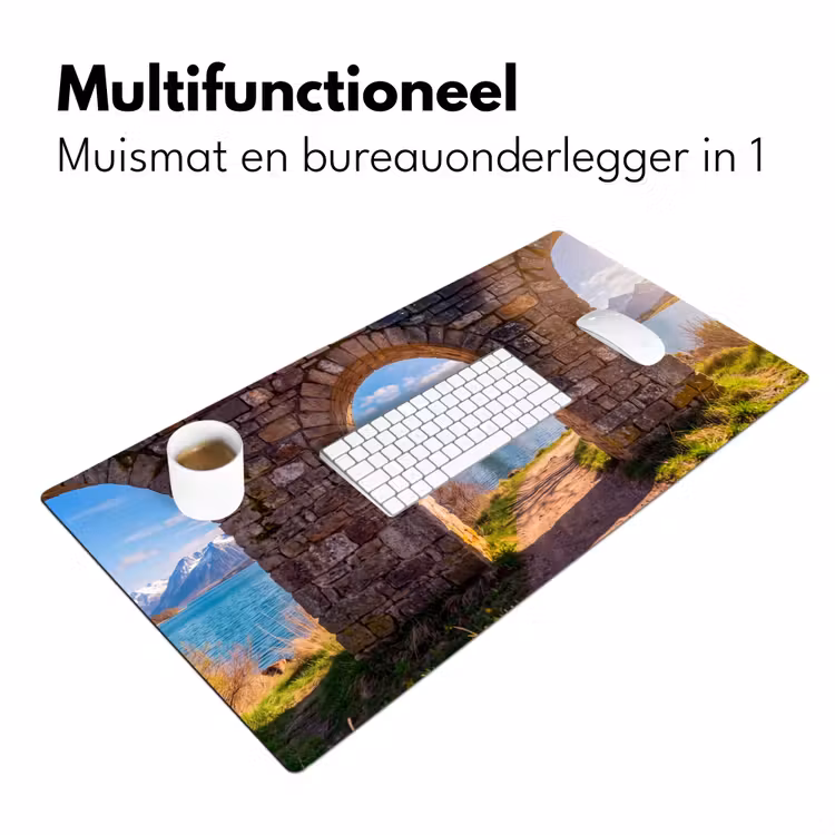 Bureau onderlegger - Huis - Meer - Bergen — 7