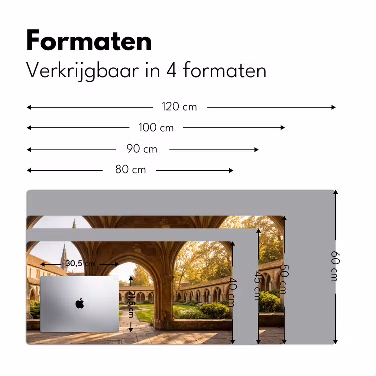 Bureau onderlegger - Architectuur - Tuin - Fontein — 8