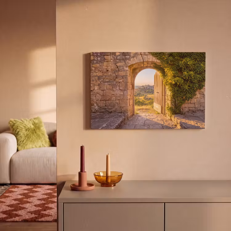 Canvas schilderij - Architectuur - Landschap - Zonlicht — 2