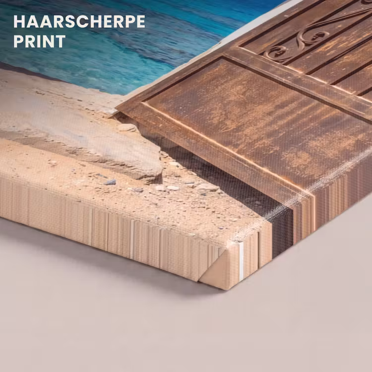 Canvas schilderij - Poort - Zee - Natuur — 5