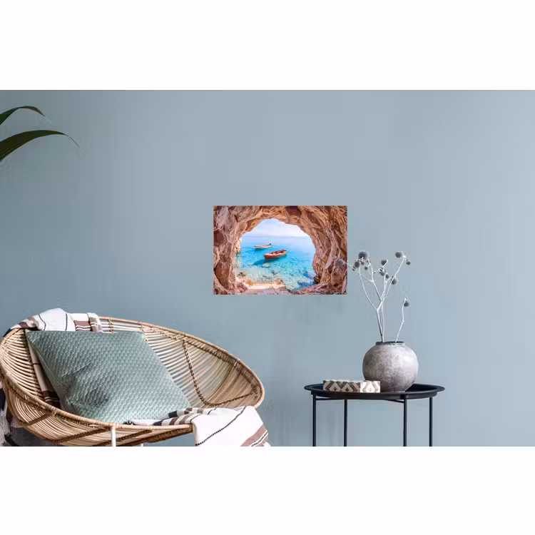 Muursticker - Grot - Zee - Boten — 4