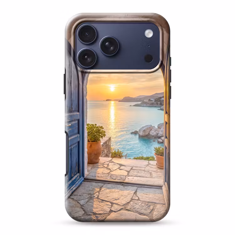 Telefoonhoesje Toughcase - Open deur - Zee — 1
