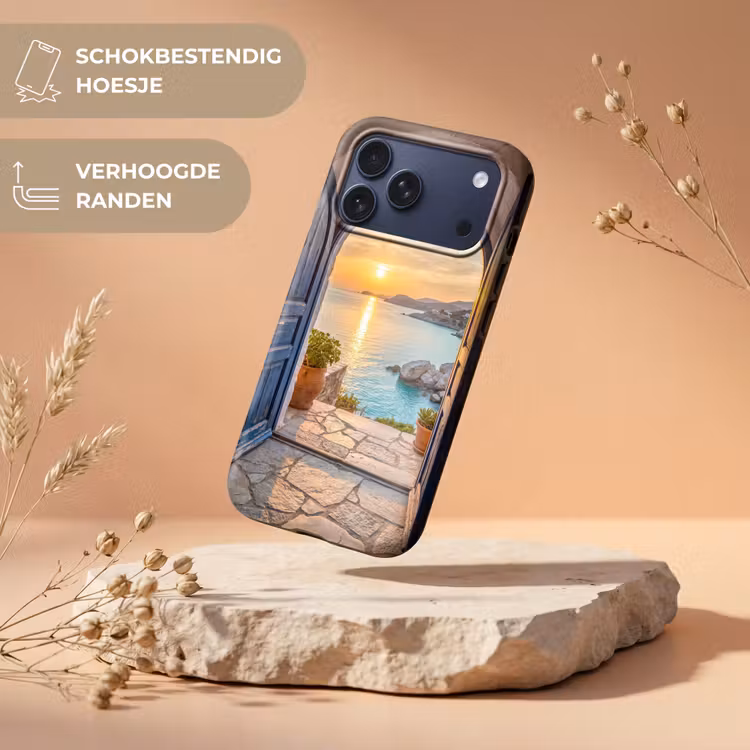 Telefoonhoesje Toughcase - Open deur - Zee — 5