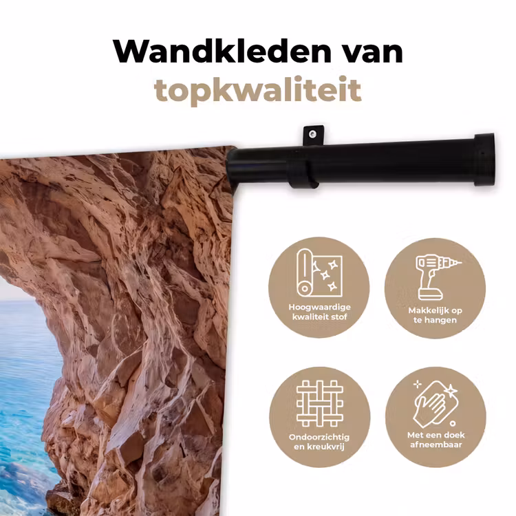 Wandkleed - Grot - Zee - Boten — 3
