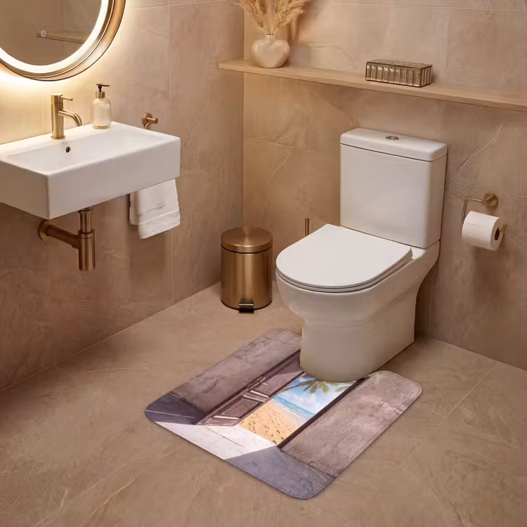 Wc Mat - Deur - Zee - Zomer — 3