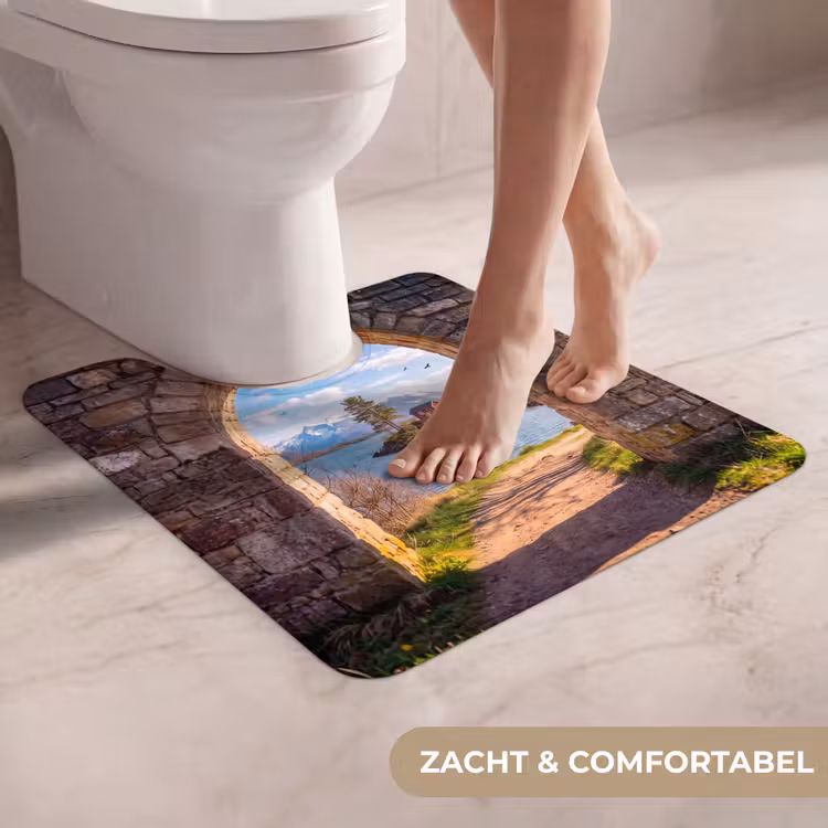 Wc Mat - Huis - Meer - Bergen — 5