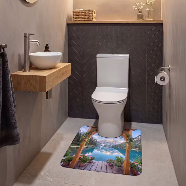 Wc Mat - Meer - Bergen - Natuur — 2