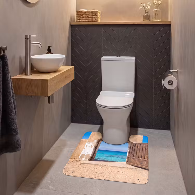 Wc Mat - Poort - Zee - Natuur — 2