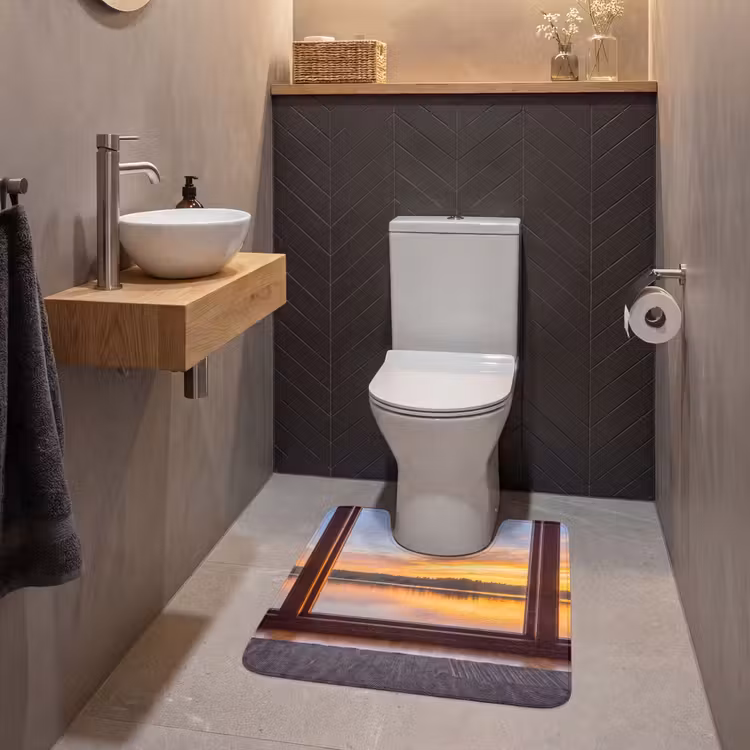 Wc Mat - Raam - Meer - Natuur — 2