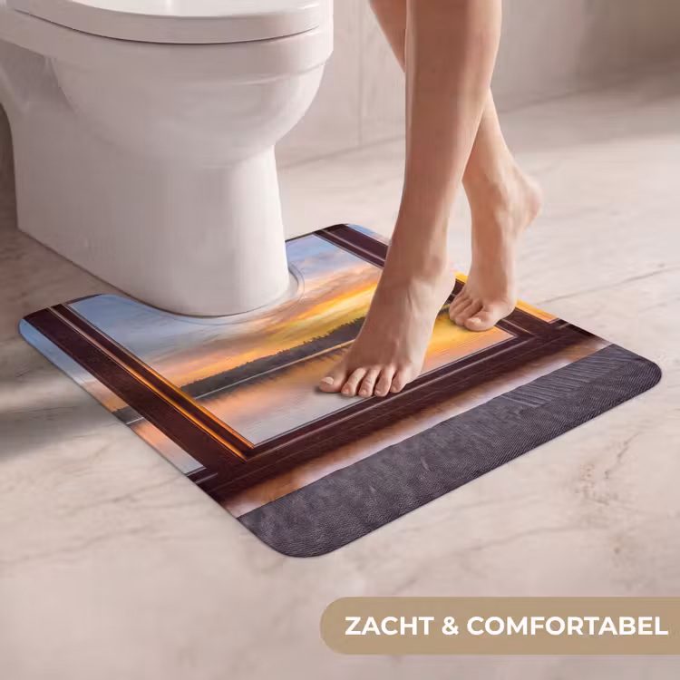 Wc Mat - Raam - Meer - Natuur — 5