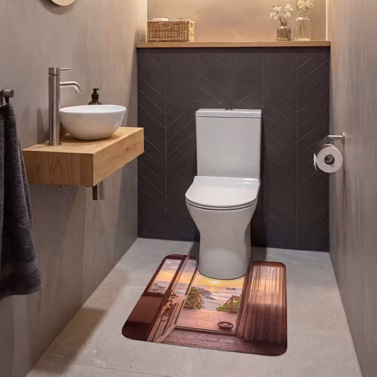 Wc Mat - Strand - Zonsondergang - Natuur — 2