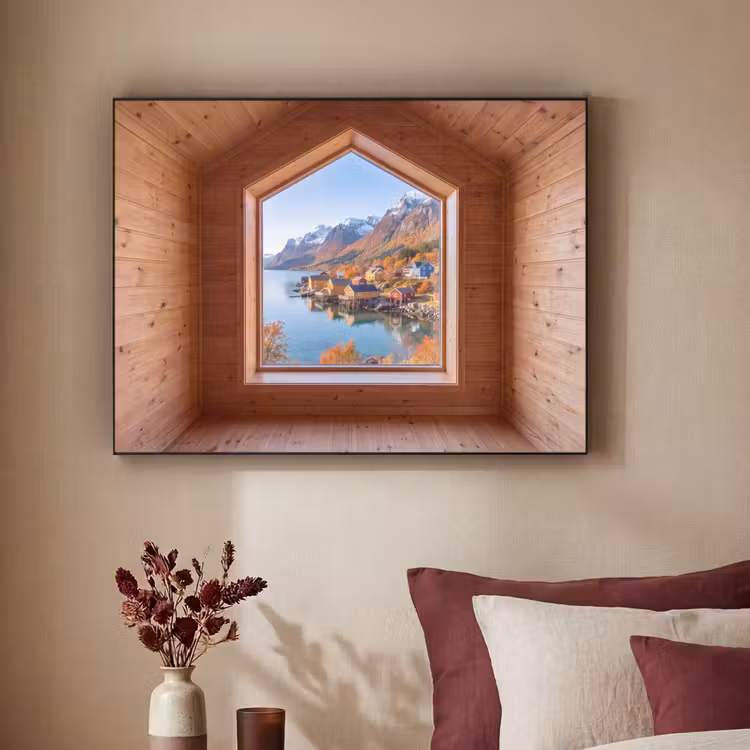 Art Frame - Uitzicht - Fjord - Herfst — 3