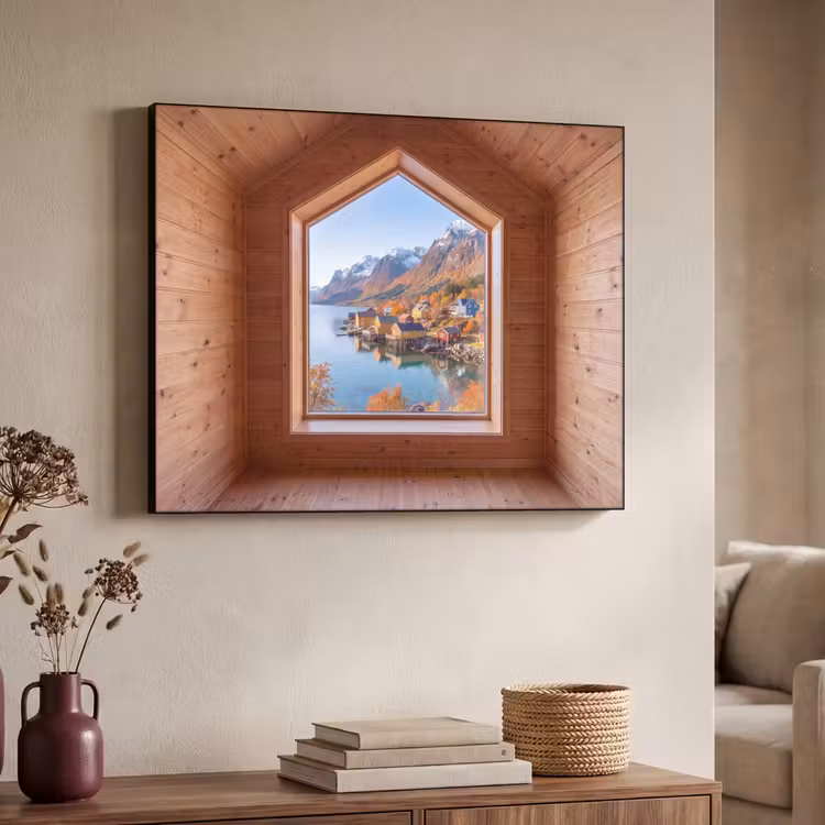 Art Frame - Uitzicht - Fjord - Herfst — 7