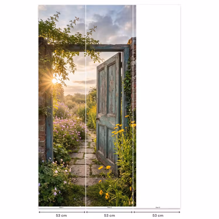 Behang - Deur - Tuin - Natuur — 6
