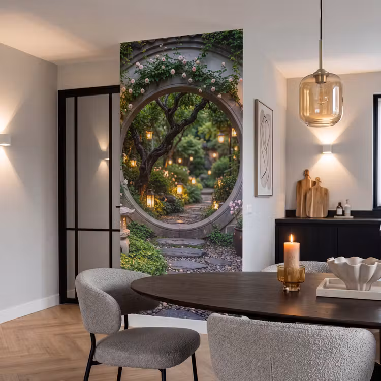 Behang - Poort - Tuin - Verlichting — 5