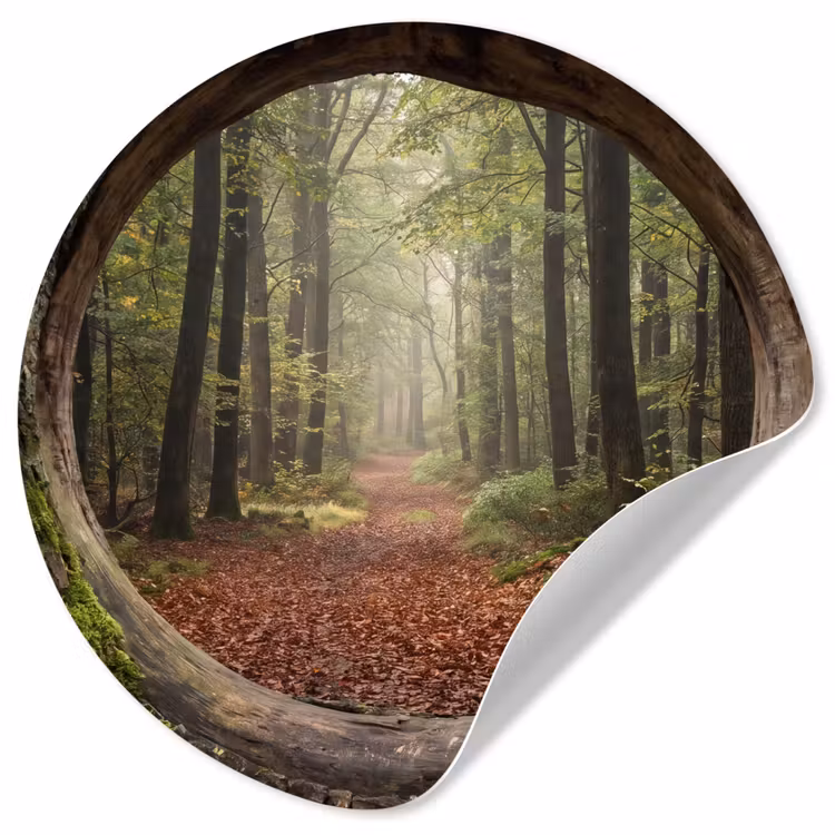 Behangcirkel - Boom - Bos - Natuur — 1