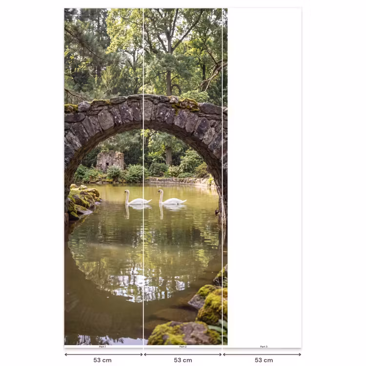 Behang - Vogel - Water - Natuur — 6