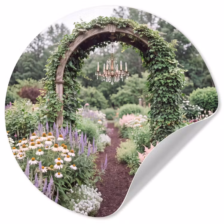 Behangcirkel - Boog - Tuin - Natuur — 1