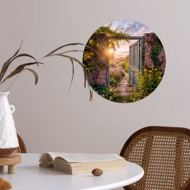 Behangcirkel - Deur - Tuin - Natuur — 4