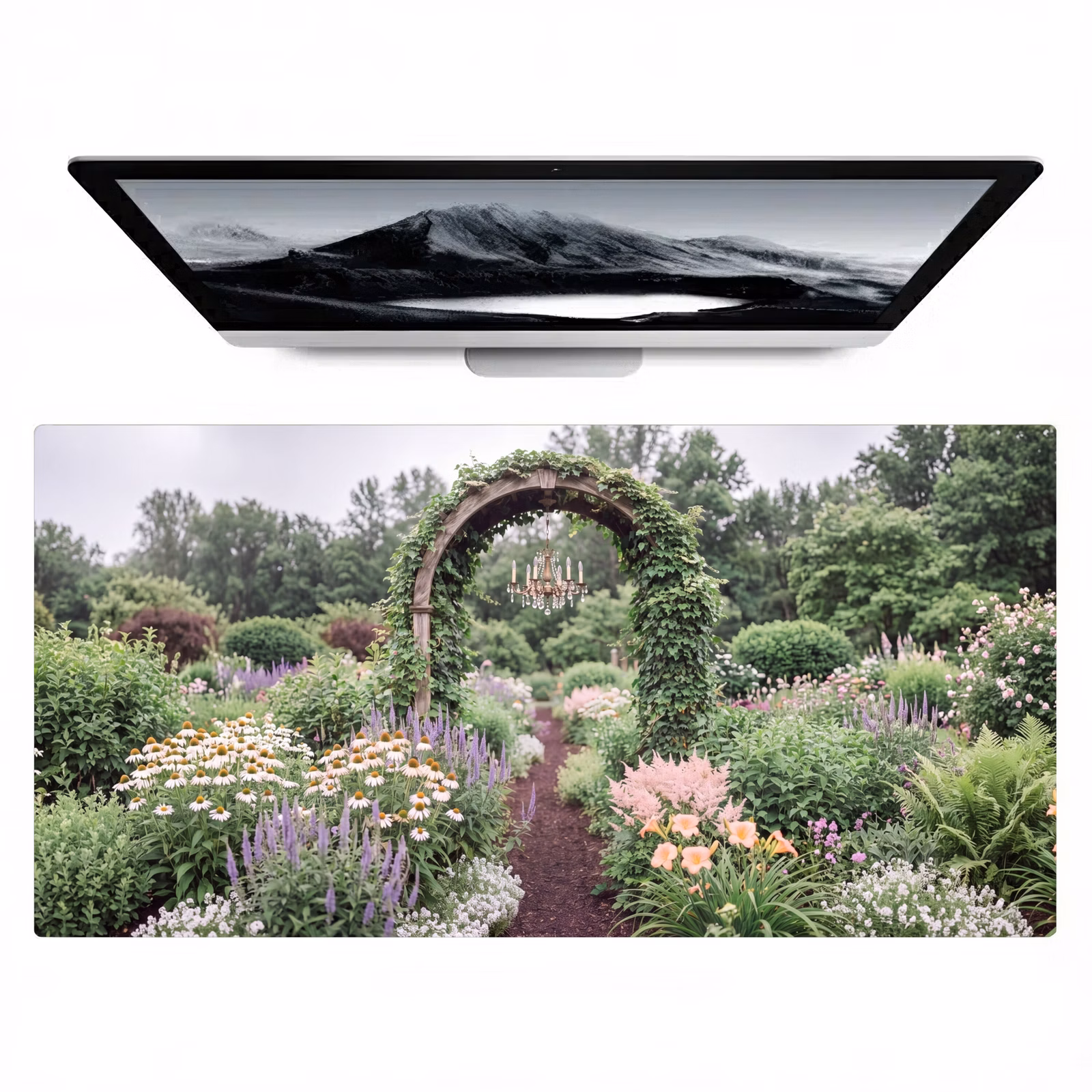 Bureau onderlegger - Boog - Tuin - Natuur — 1