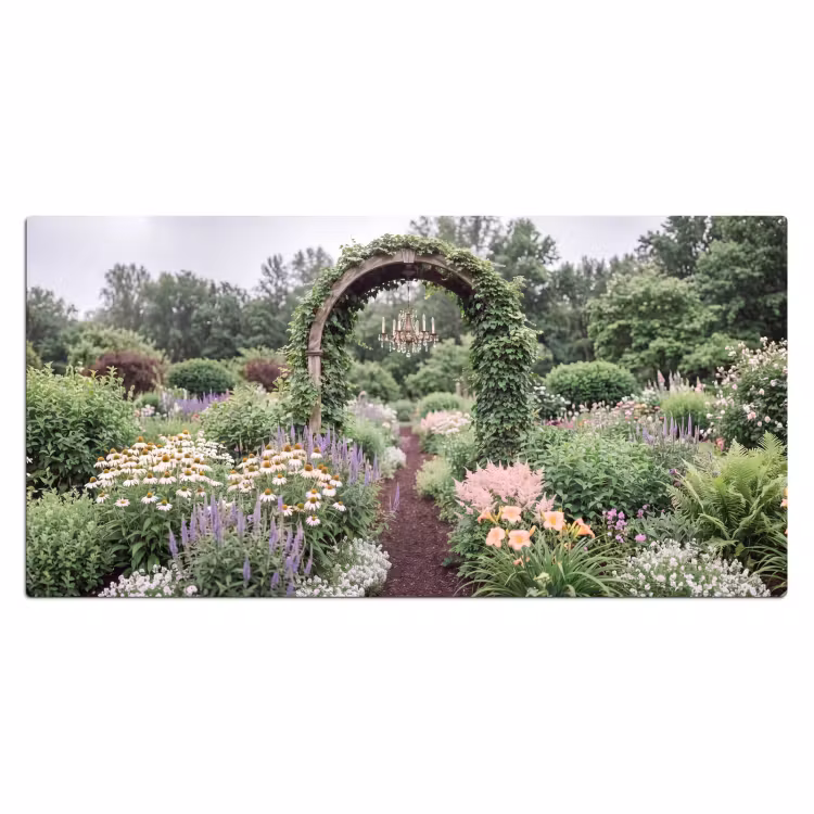Bureau onderlegger - Boog - Tuin - Natuur — 2