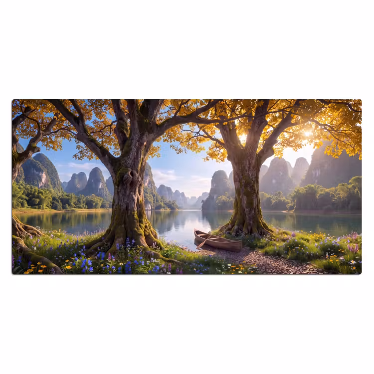 Bureau onderlegger - Natuur - Meer - Bergen — 2