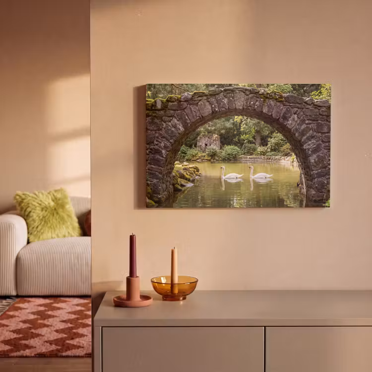 Canvas schilderij - Vogel - Water - Natuur — 2