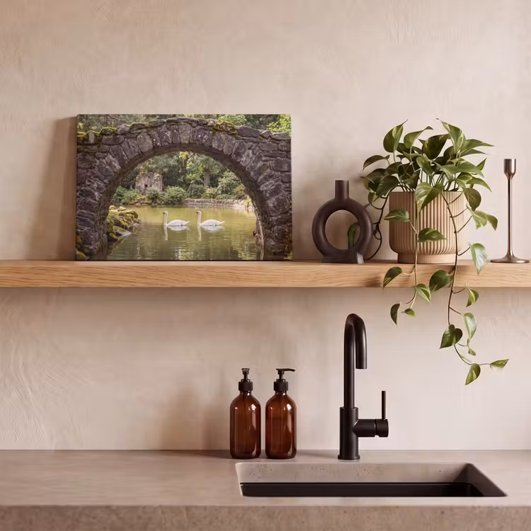 Canvas schilderij - Vogel - Water - Natuur — 4