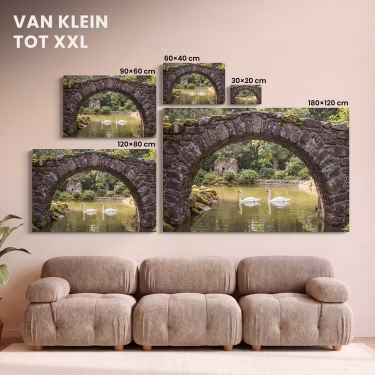 Canvas schilderij - Vogel - Water - Natuur — 8