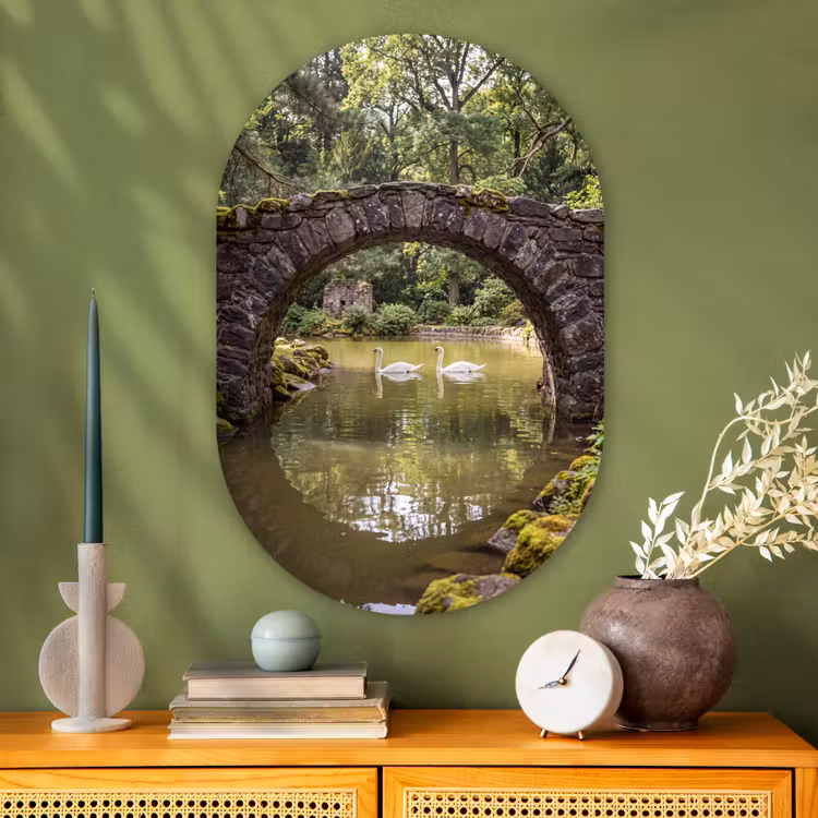 Muurovaal - Glas - Vogel - Water - Natuur — 2