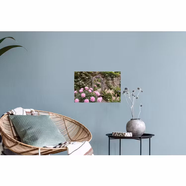 Muursticker - Spiegel - Tuin - Bloemen — 4