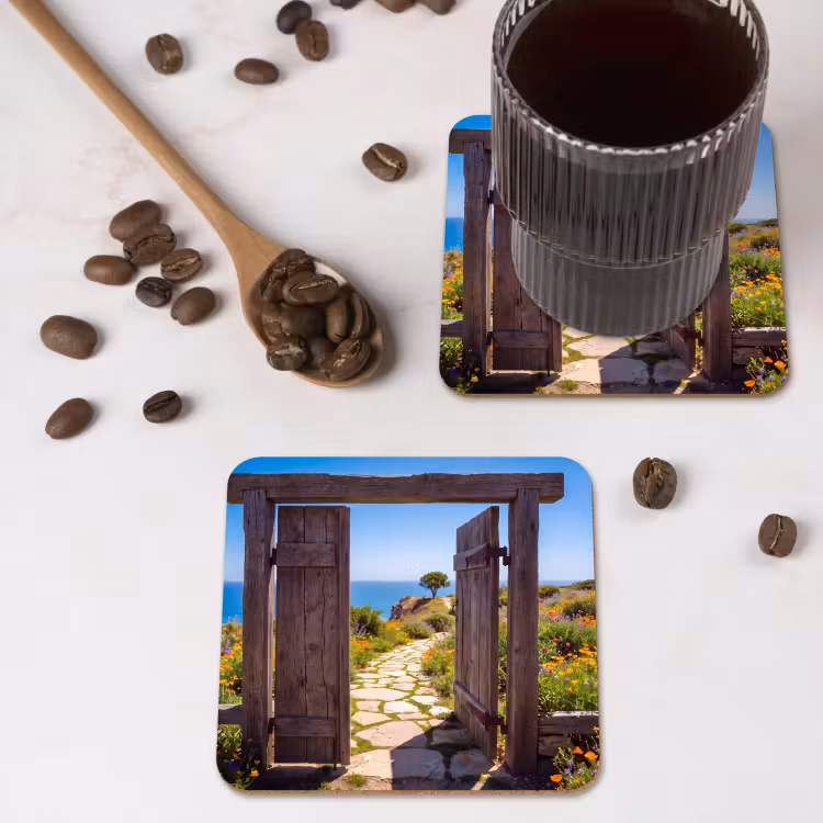 Onderzetter​ - Poort - Pad - Zee — 4
