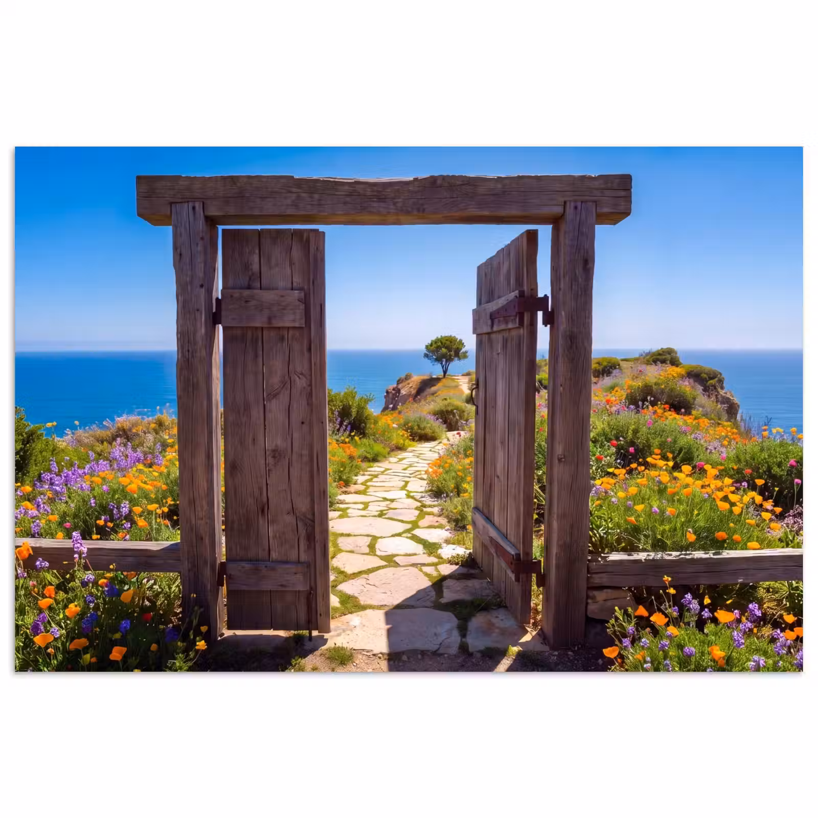 Poster - Poort - Pad - Zee — 1