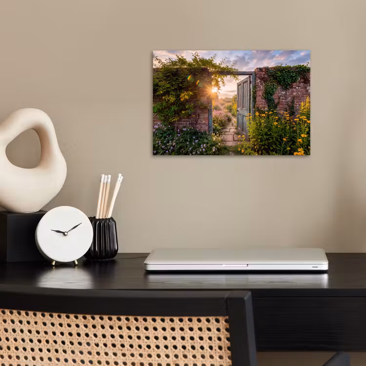 Poster - Deur - Tuin - Natuur — 2