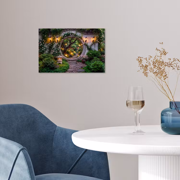 Poster - Poort - Tuin - Verlichting — 4
