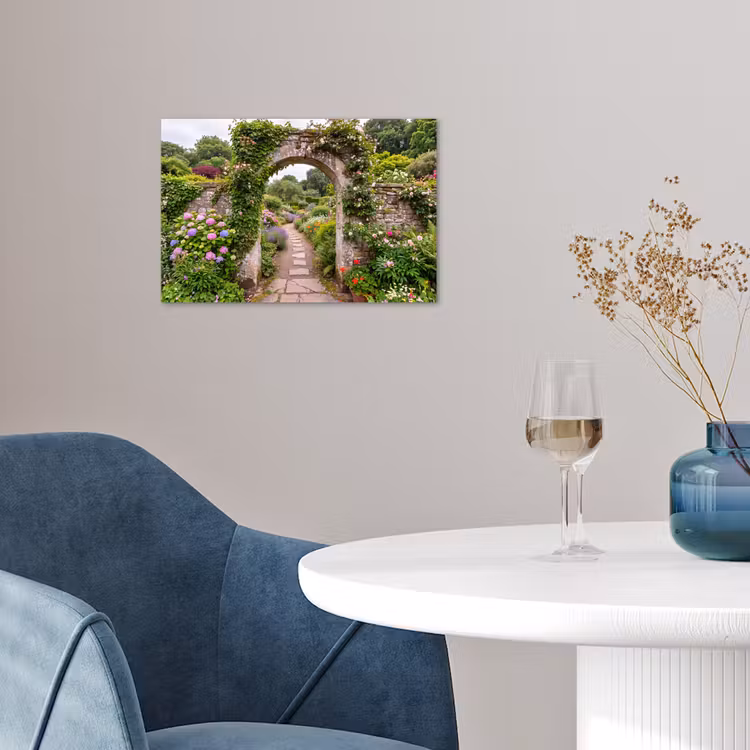 Poster - Tuin - Bloemen - Pad — 4