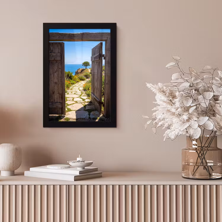 Poster met lijst - Poort - Pad - Zee — 5