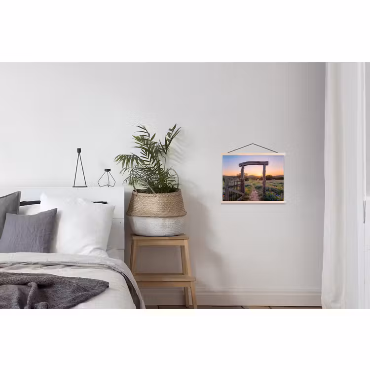 Schoolplaat - Poort - Bloemen - Natuur — 2