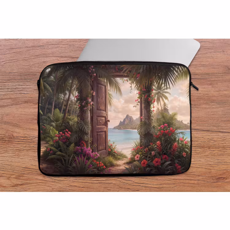 Laptophoes - Deur - Strand - Natuur — 2