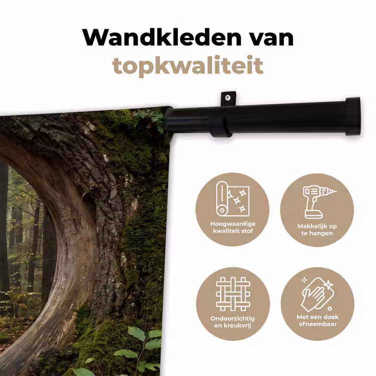 Wandkleed - Boom - Bos - Natuur — 3