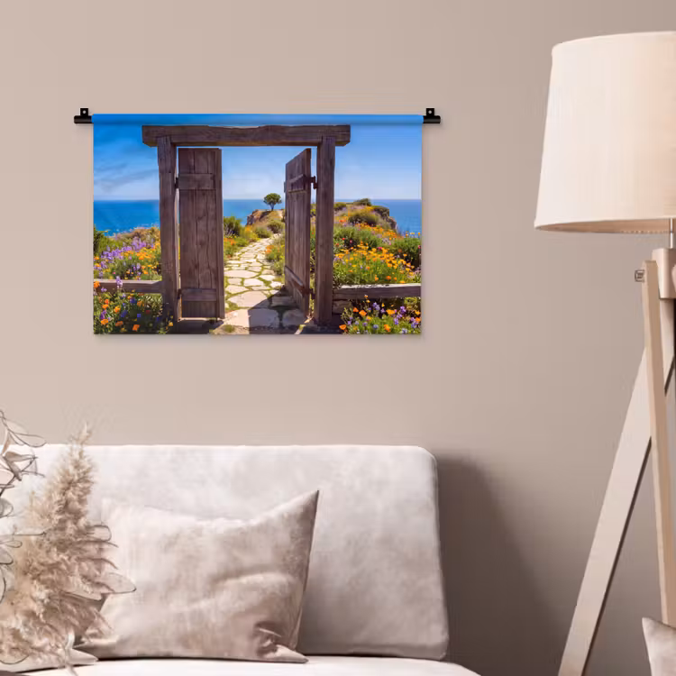 Wandkleed - Poort - Pad - Zee — 2