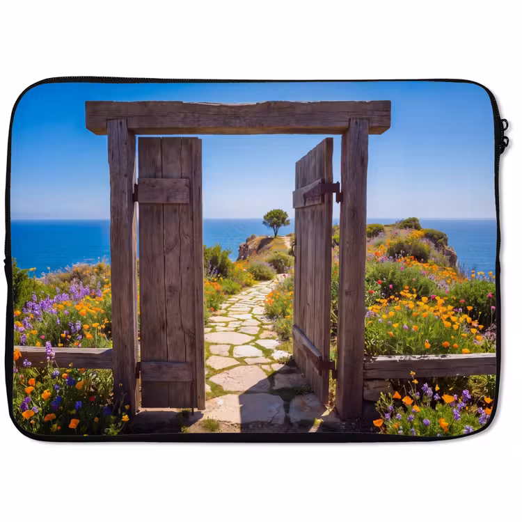Laptophoes - Poort - Pad - Zee — 1