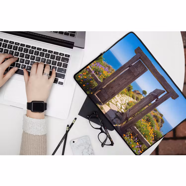 Laptophoes - Poort - Pad - Zee — 3