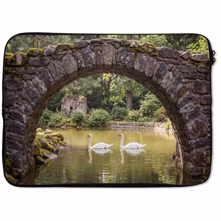Laptophoes - Vogel - Water - Natuur — 1