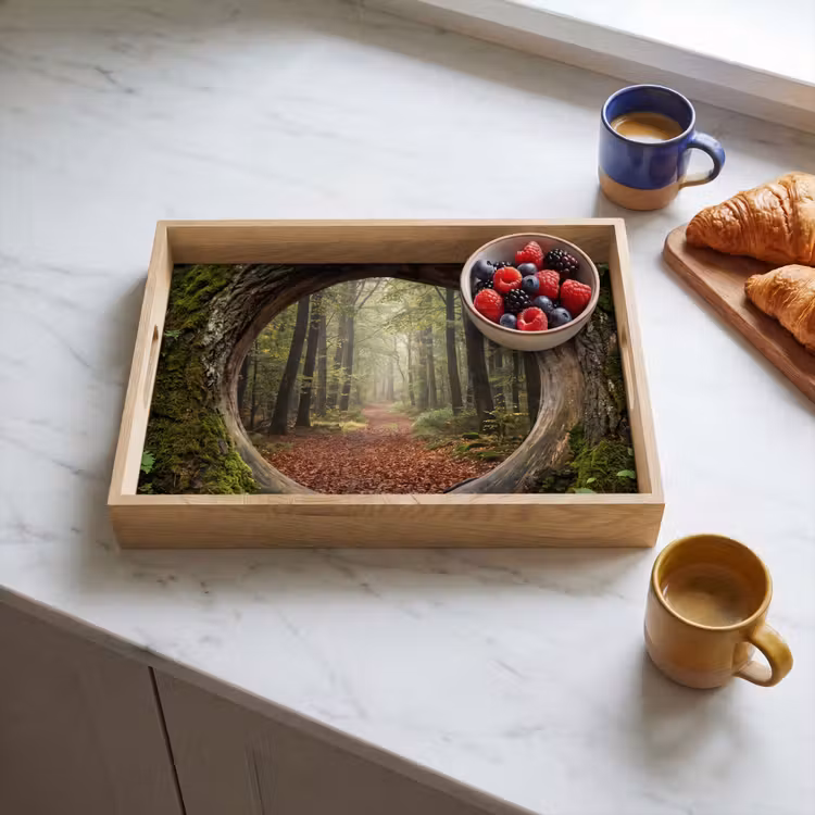 Dienblad - Boom - Bos - Natuur — 4