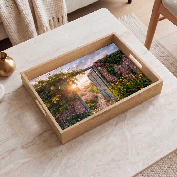 Dienblad - Deur - Tuin - Natuur — 2