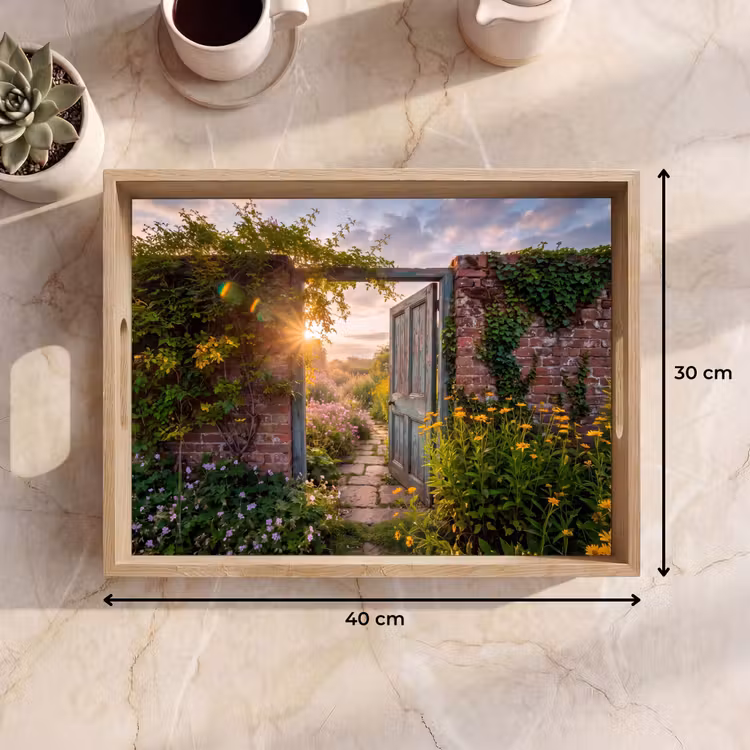 Dienblad - Deur - Tuin - Natuur — 9