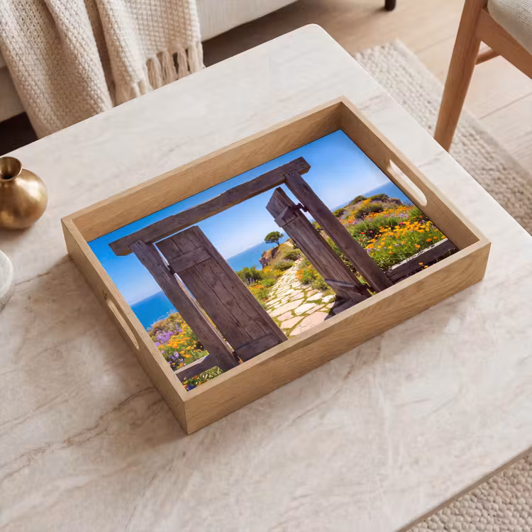 Dienblad - Poort - Pad - Zee — 2