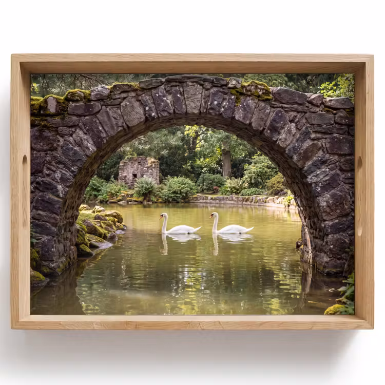 Dienblad - Vogel - Water - Natuur — 1