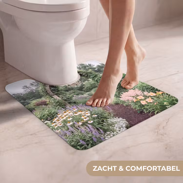 Wc Mat - Boog - Tuin - Natuur — 5